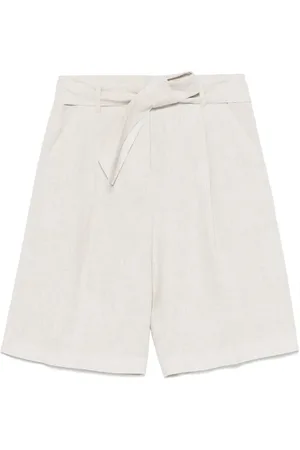 ELEVENTY Pantalones cortos con purpurina