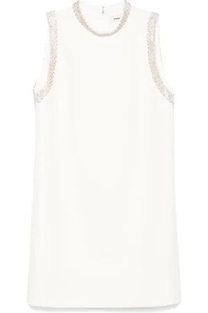 Sandro Vestido corto con apliques de strass