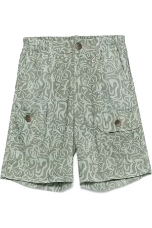 Paolo Pecora Bermudas con estampado gráfico