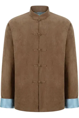 SHANGHAI TANG Chaqueta reversible con motivo