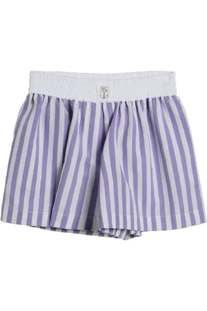 Brunello Cucinelli Pantalones cortos de deporte de popelina