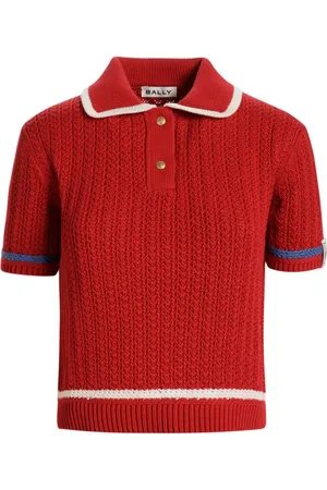 Bally Polo con cuello en U
