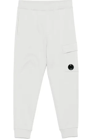 C.P. Company Pantalones de chándal con detalle Lens