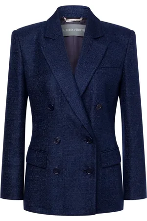 Alberta Ferretti Blazer con doble botonadura