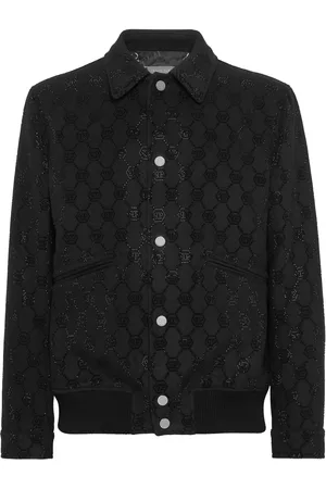 Philipp Plein Chaqueta bómber con monograma