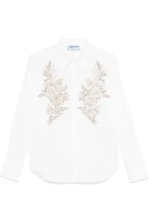 Blugirl Camisa con detalles de cristales