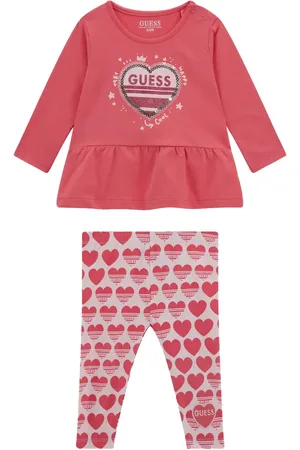 Guess Set de pantalones con logo estampado