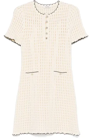 Sandro Vestido corto de punto flojo