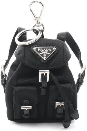 Prada Mochila con logo triangular de esmalte 2020