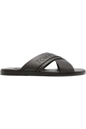 Tom Ford Sandalias con logo perforado