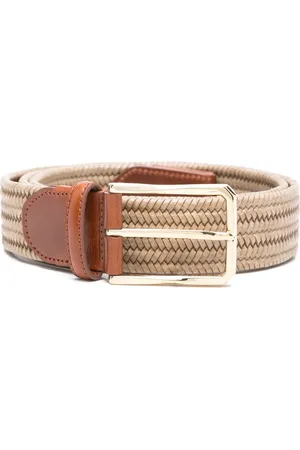 CANALI Cinturón con diseño tejido