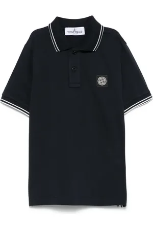 Stone Island Polo con motivo Compass
