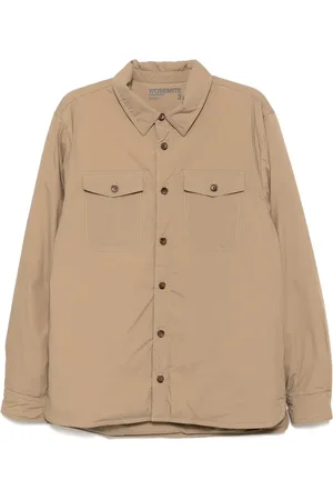 James Perse Sobrecamisa con diseño aislante