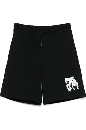 Msgm Bermudas con logo estampado