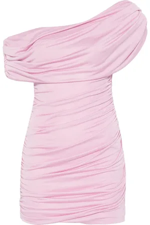 BLUMARINE Vestido corto drapeado