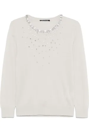 Luisa Cerano Jersey con strass