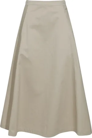 add Falda midi acampanada