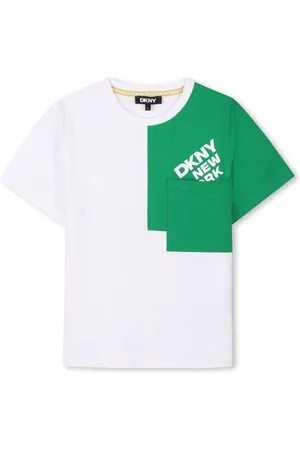 DKNY Camiseta con diseño colour block