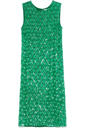 P.A.R.O.S.H. Vestido midi con lentejuelas