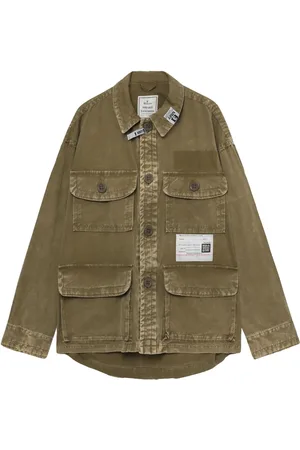 Maison Mihara Yasuhiro Sobrecamisa con cremallera