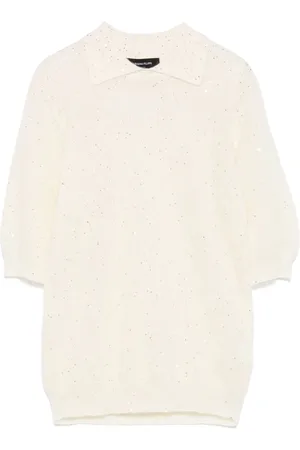 Fabiana Filippi Camiseta con detalle de lentejuelas