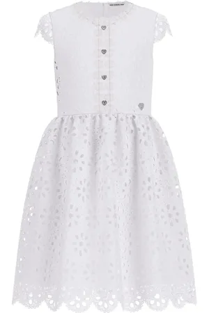 Guess Vestido con paneles de encaje