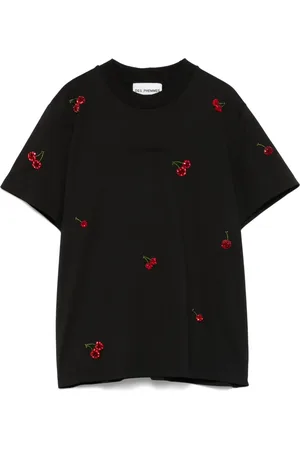 Des Phemmes Camiseta con motivo de cereza