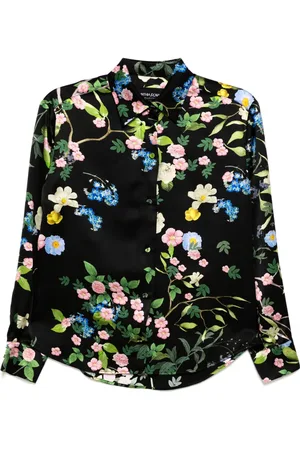 Cynthia Rowley Camisa Collectible de seda