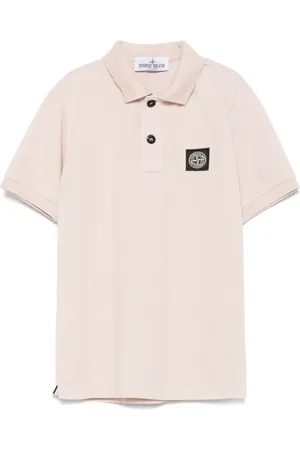 Stone Island Polo con motivo Compass