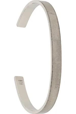 Maison Margiela Pulsera con logo grabado