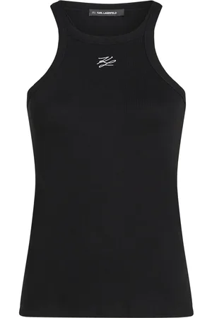 Karl Lagerfeld Top sin mangas Autograph