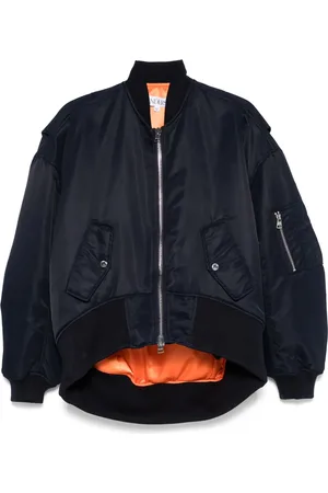 J.W.Anderson Chaqueta bómber con dobladillo redondeado