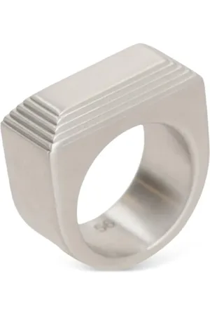 Rick Owens Anillo con diseño grabado