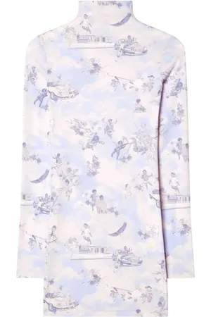 OFF-WHITE Vestido corto Fresco
