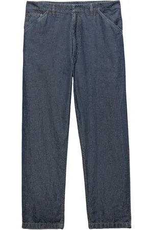 Prada Pantalones de tejido cambray