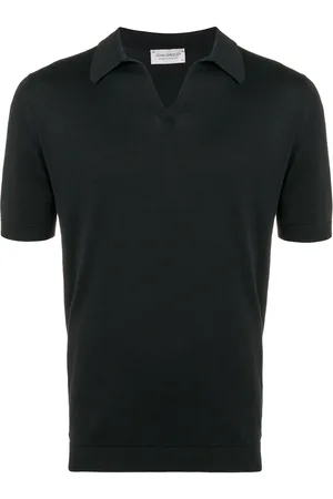 JOHN SMEDLEY Polo con cuello abierto