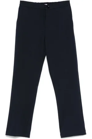 Paolo Pecora Pantalones rectos con pinzas