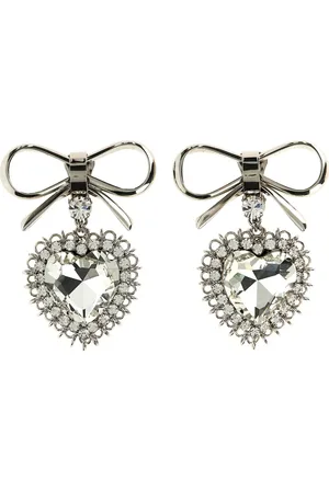 Alessandra Rich Pendientes Bow