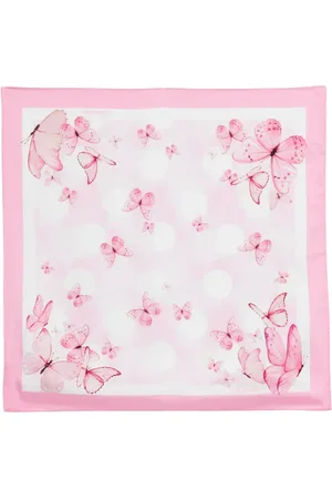MONNALISA Fular con estampado de mariposas