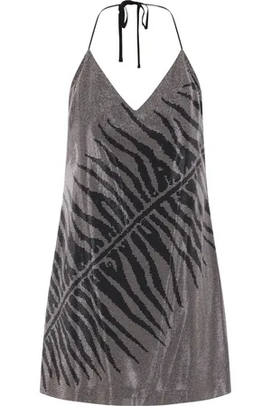 Roberto Cavalli Vestido corto con strass