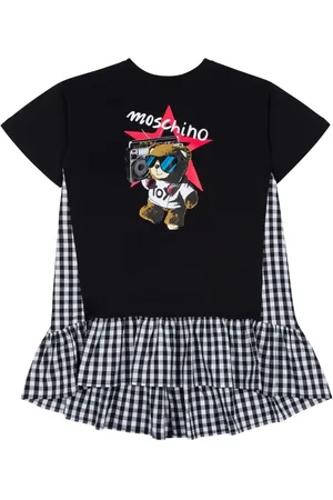 Moschino Vestido estilo camiseta con logo