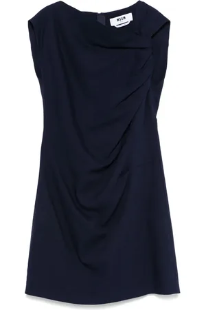 Msgm Vestido corto con detalle retorcido