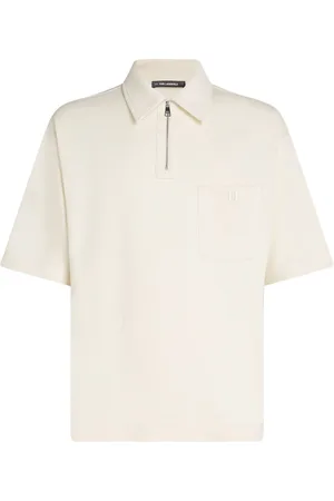 Karl Lagerfeld Polo con logo bordado