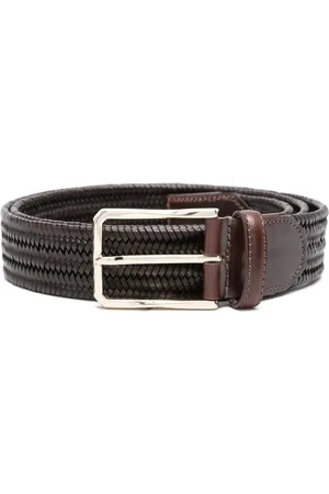 CANALI Cinturón con diseño tejido