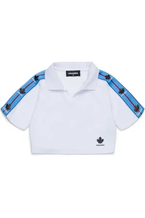 Dsquared2 Polo con motivo de arce
