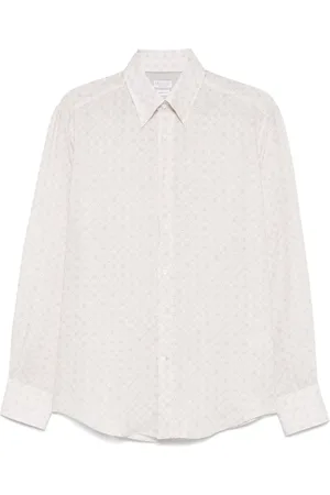 Brunello Cucinelli Camisa estampada