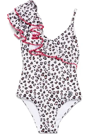 MONNALISA Bañador con estampado de leopardo