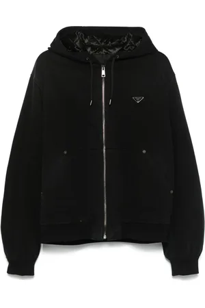 Prada Chaqueta vaquera con capucha