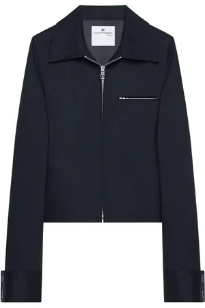Courrèges Sobrecamisa con martingala