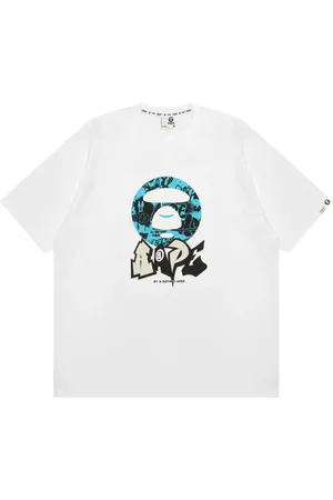 A Bathing Ape Camiseta con logo estampado